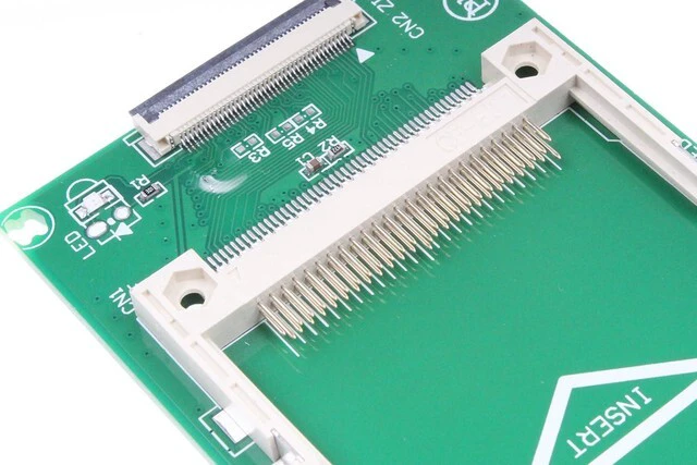 Alt view image 5 of 7 - CF Card to 1.8 inches CE Adapter Compact Flash Memory Disk to 1.8 Inch ZIF Converter - with 2 Cables