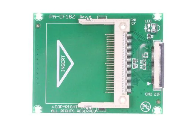 Alt view image 7 of 7 - CF Card to 1.8 inches CE Adapter Compact Flash Memory Disk to 1.8 Inch ZIF Converter - with 2 Cables