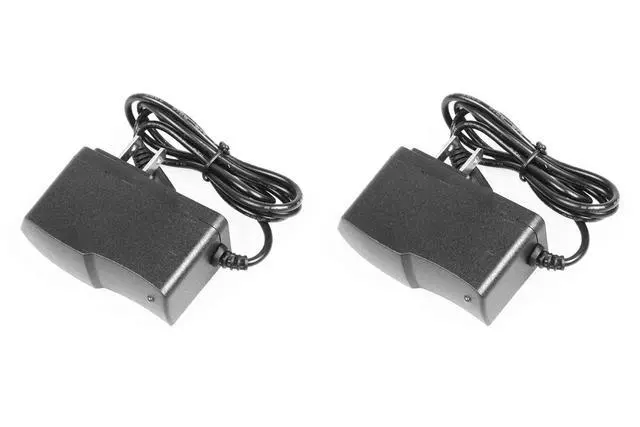 Alt view image 5 of 6 - 3V 1A Power Adapter AC110V 100-240V to DC 3.0 V 3.0W Power Supply Black DC Port 5.5x2.5mm & 2.1mm Cable Length 4.5ft (Pack of 2)