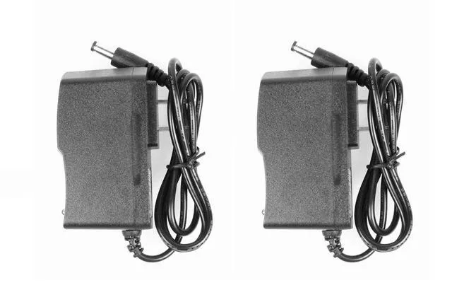 Alt view image 6 of 6 - 3V 1A Power Adapter AC110V 100-240V to DC 3.0 V 3.0W Power Supply Black DC Port 5.5x2.5mm & 2.1mm Cable Length 4.5ft (Pack of 2)