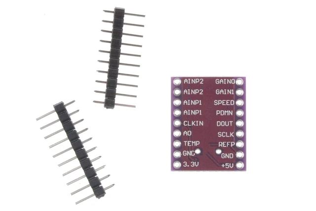 Alt view image 4 of 5 - ADS1232 24-Bit A D Analog to Digital Converter Module Ultra Low Noise