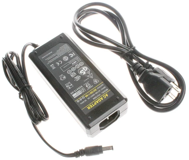Alt view image 5 of 6 - 15V 6A 90W AC to DC Adapter 120V 100-240V 50 60 Hz to 15V Power Supply Charger Transformer DC Port 5.5x2.5mm & 2.1mm