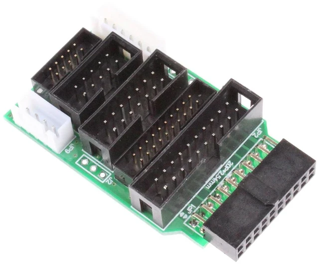 Alt view image 4 of 7 - Multi-Function Adapter Converter Board Suitable for JTAG J-Link V8 V9 Ulink2 ST-Link ARM STM32