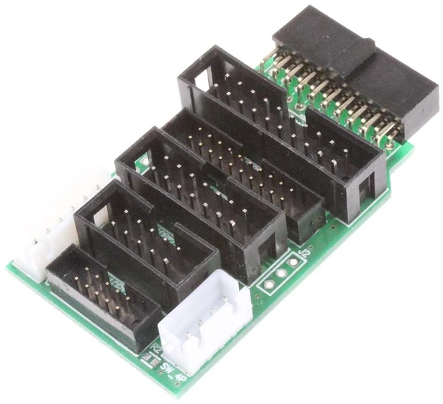 Alt view image 6 of 7 - Multi-Function Adapter Converter Board Suitable for JTAG J-Link V8 V9 Ulink2 ST-Link ARM STM32