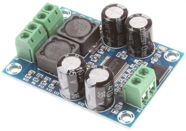 Alt view image 4 of 6 - Mini TPA3118 Digital Audio Amplifier Board Class D Mono 60W DC8-24V Power Supply