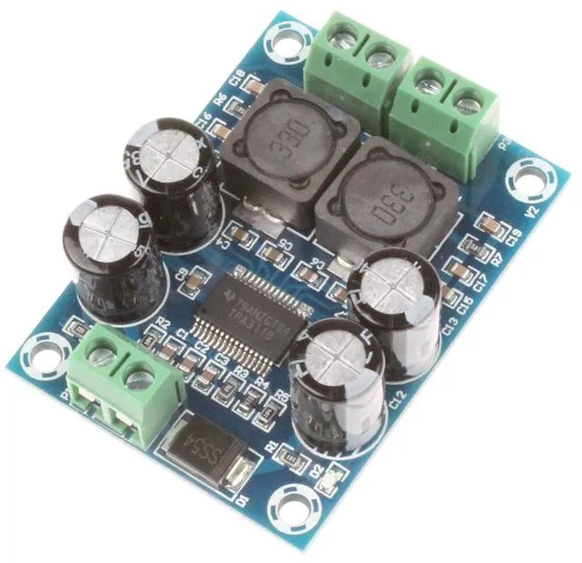 Alt view image 5 of 6 - Mini TPA3118 Digital Audio Amplifier Board Class D Mono 60W DC8-24V Power Supply