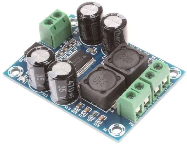 Alt view image 6 of 6 - Mini TPA3118 Digital Audio Amplifier Board Class D Mono 60W DC8-24V Power Supply