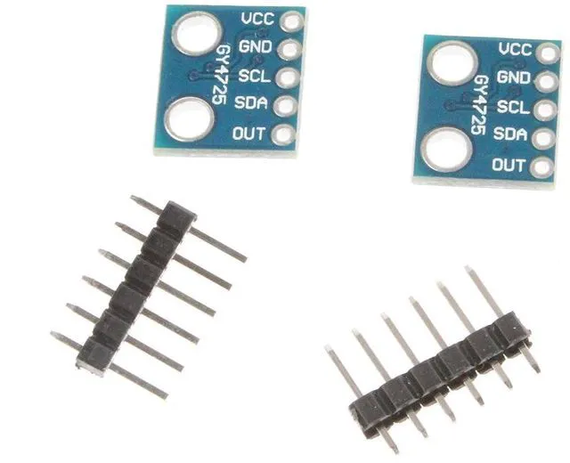 Alt view image 2 of 4 - MCP4725 Digital to Analog Conversion DAC Module IIC Interface Digital Analog Conversion 12-Bit 2.7V to 5.5V Power Supply (Pack of 2)