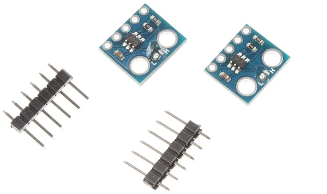 Alt view image 3 of 4 - MCP4725 Digital to Analog Conversion DAC Module IIC Interface Digital Analog Conversion 12-Bit 2.7V to 5.5V Power Supply (Pack of 2)