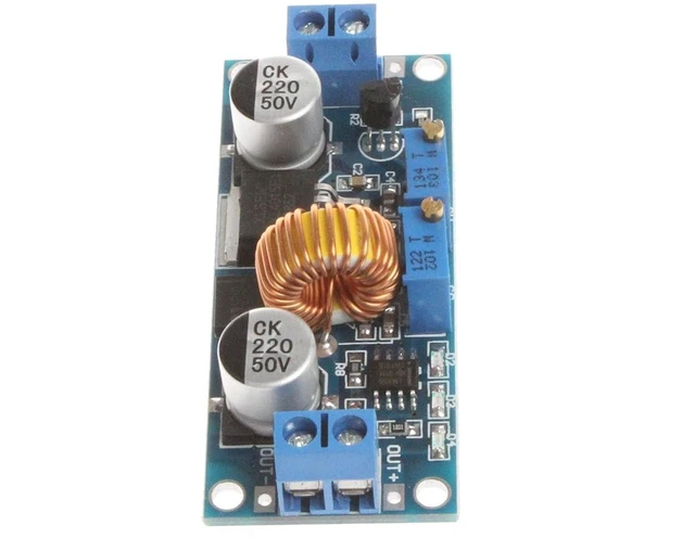Alt view image 3 of 6 - DC to DC 5A 75W Buck Power Supply Module CC CV 5V - 36V Buck to 1.2V - 32V Output ADJ 75W Max Constant Voltage Constant Current Step-Down Power Supply Module LED Driver Board