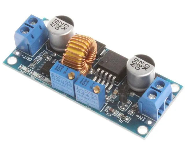 Alt view image 5 of 6 - DC to DC 5A 75W Buck Power Supply Module CC CV 5V - 36V Buck to 1.2V - 32V Output ADJ 75W Max Constant Voltage Constant Current Step-Down Power Supply Module LED Driver Board
