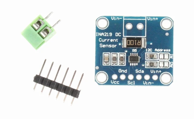 Alt view image 2 of 4 - INA219 Bi-Directional DC Current Power Supply Sensor Breakout Module (Pack of 2)