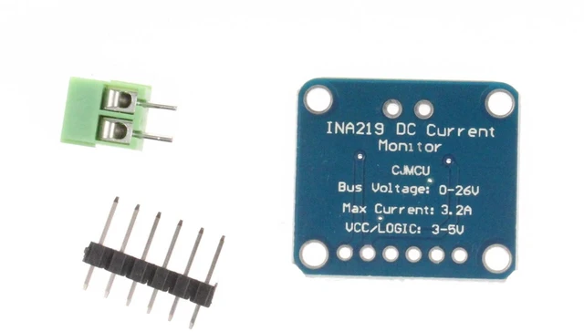 Alt view image 3 of 4 - INA219 Bi-Directional DC Current Power Supply Sensor Breakout Module (Pack of 2)