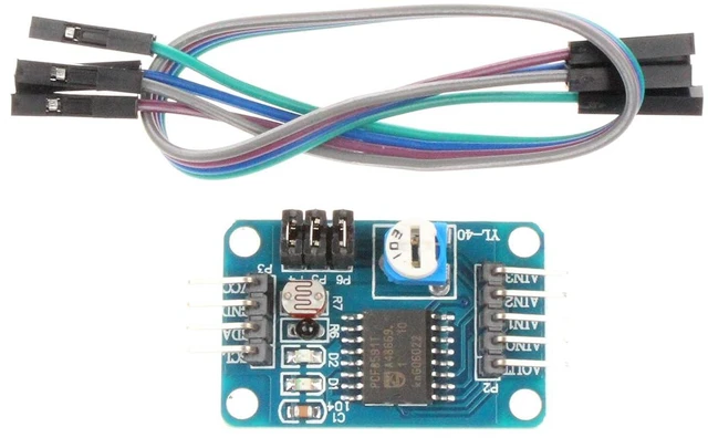 Alt view image 2 of 6 - PCF8591 Module AD DA Converter Module Analog to Digital Digital to Analog Converter Module (Pack of 2)