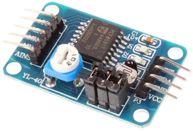 Alt view image 5 of 6 - PCF8591 Module AD DA Converter Module Analog to Digital Digital to Analog Converter Module (Pack of 2)