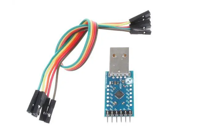 Alt view image 2 of 6 - CP2104 Serial Converter USB 2.0 to TTL UART Serial Adapter Module with Cables (Pack of 2)