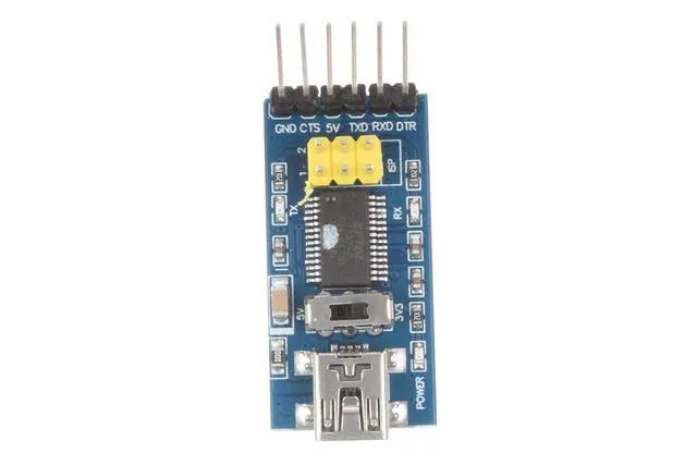 Alt view image 5 of 6 - FT232RL Mini USB to TTL Serial Converter Adapter Module 3.3V 5.5V (Pack of 2)