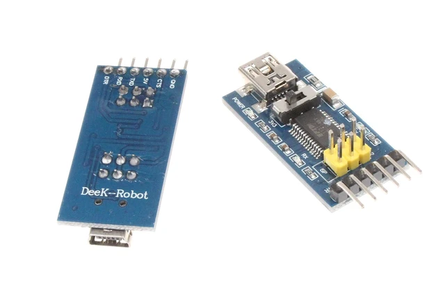 Alt view image 6 of 6 - FT232RL Mini USB to TTL Serial Converter Adapter Module 3.3V 5.5V (Pack of 2)
