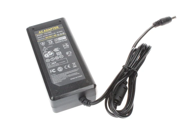 Alt view image 4 of 7 - 15V 6A 90W AC to DC Adapter 120V 100-240V 50 60 Hz to 15V Power Supply Charger Transformer 5.5 x 2.5 2.1mm DC Power Connector