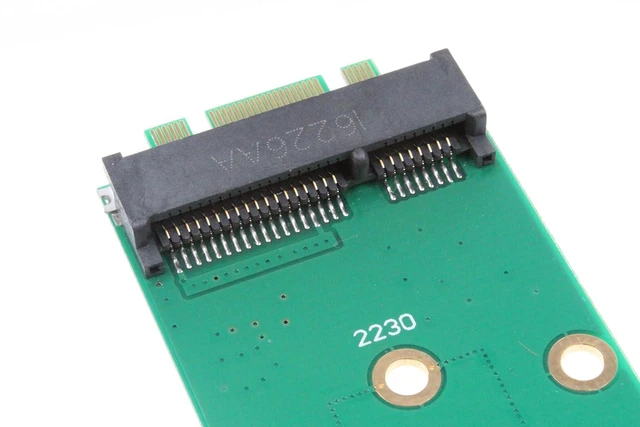Alt view image 3 of 6 - M.2 NGFF B Key SATA SSD to mSATA Connector Adapter Supports 2230, 2242, 2260, 2280 Type NGFF SSD, Easy Installation, No Driver Required, Supports Any OS
