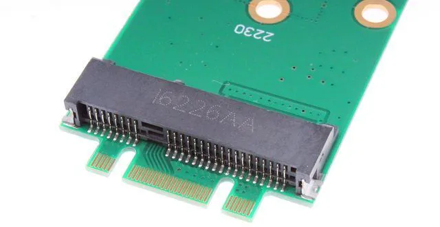 Alt view image 2 of 6 - M.2 NGFF B Key SATA SSD to mSATA Connector Adapter Supports 2230, 2242, 2260, 2280 Type NGFF SSD, Easy Installation, No Driver Required, Supports Any OS