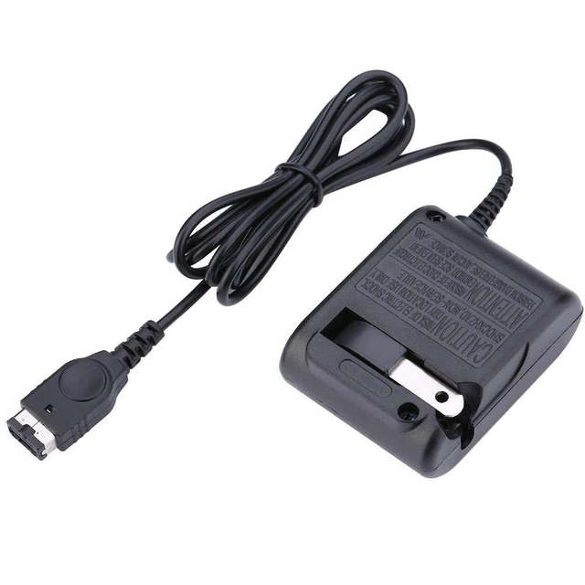 Alt view image 4 of 7 - Portable Charger Adapter for SP, US 2-pin Plug Gameboy Advance SP Charger, AC Adapter for Gameboy, for GBA for Gameboy