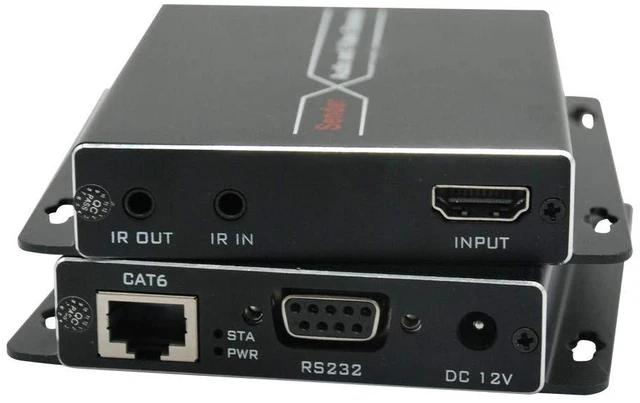 Main image of 4K@30Hz 1080P 3D HD HDMI Network Extender 70m Over CAT6 Cable with PoC, IRRS232,EDID