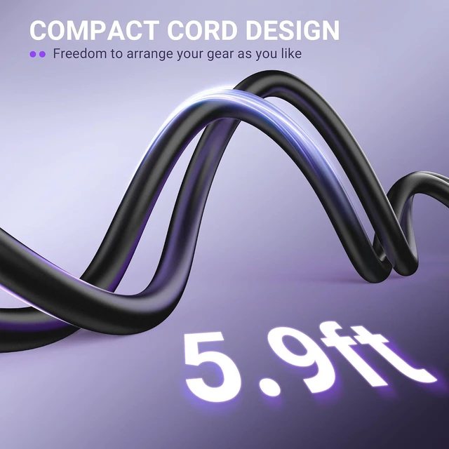 Alt view image 3 of 7 - L9C Balanced 3-Pin XLR Microphone Cable for Podcast Recording