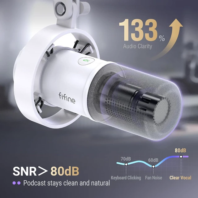Alt view image 3 of 7 - K688SW XLR/USB Desktop Dynamic Microphone for Vocal