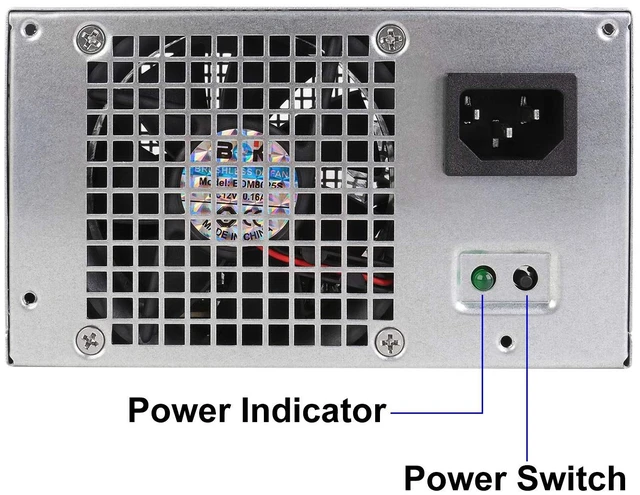 Alt view image 7 of 7 - H290AM-00 290W Power Supply Compatible with Dell Optiplex 3020 7020 9020/ Precision T1700/ PowerEdge T20 (MT Mini Tower) Power Supply RVTHD KPRG9 HYV3H D290A001L L290AM-00 PS-3291-1DF H290EM-00