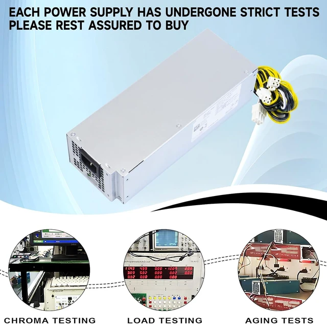 Alt view image 7 of 7 - 260W H260EBM-01 PSU Power Supply Compatible with Dell Optiplex 3060 3050 3050M 5050 5060 7050 7060 3080 5080 7080 5090 7090 7080MT WYHR8 Switching Power Supply Connector: 6Pin+4Pin+4Pin