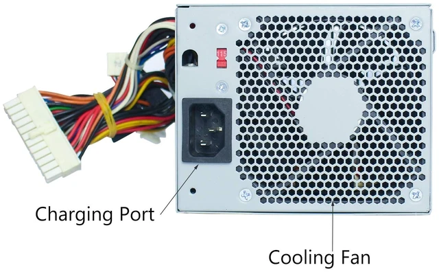 Alt view image 2 of 7 - L280P-01 L280P-00 280W Power Supply Compatible with Dell OptiPlex GX520 GX620 740 745 755 210L 320 330/Dimension C521 3100C GX280 P/N: MH595 MH596 NH429 NC912 RT490 D235PD-00 D280P-00 H280P-00