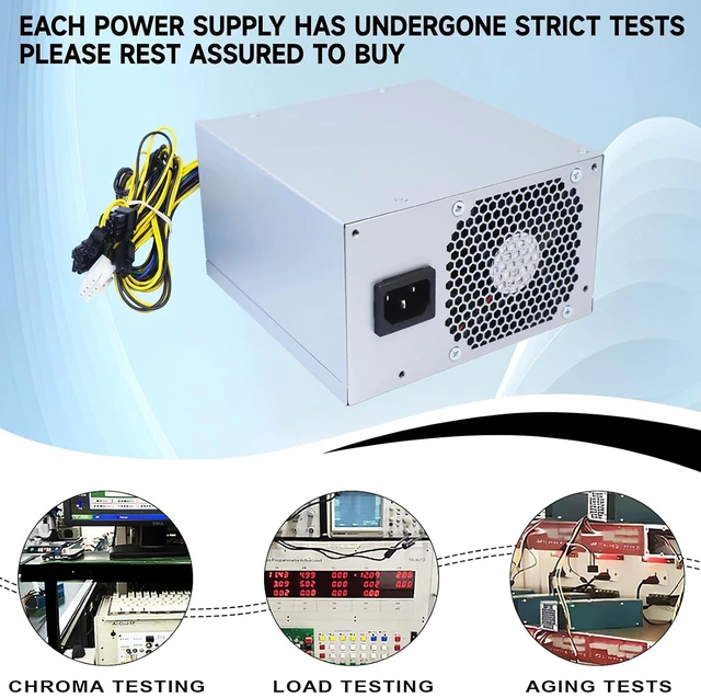 Alt view image 7 of 7 - 500W HK600-11PP Power Supply Compatible with Lenovo P330 P340 P350 P328 P310 K M930T T4900K PCK010 FSK010 5P50V03181 5P50V03218 SP50H29598 FSP600-60AGPAA Switching Power Supply
