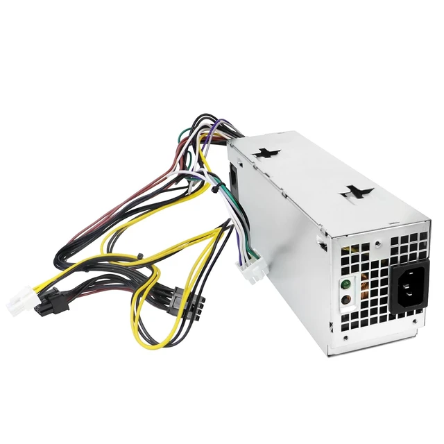 Alt view image 2 of 7 - DPS-600EM-00 A 600W Power Supply Compatible with Dell Inspiron 3650 3656 Optiplex 3040 5040 7040 XPS Power Supply Replaces HU240AM-00 AC240EM-00 L180ES-008Pin+4Pin+(8/6+2Pin)+8Pin