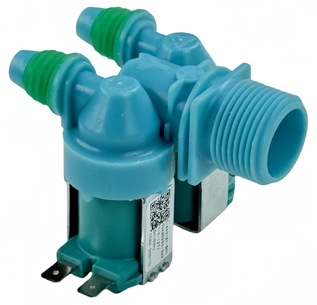 Alt view image 4 of 7 - DC62-00311D Washer Water Inlet Valve Assembly Compatible with Samsung Washing Machine, 110V/127V 50/60Hz Solenoid Valve.