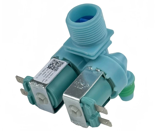 Alt view image 6 of 7 - DC62-00311D Washer Water Inlet Valve Assembly Compatible with Samsung Washing Machine, 110V/127V 50/60Hz Solenoid Valve.