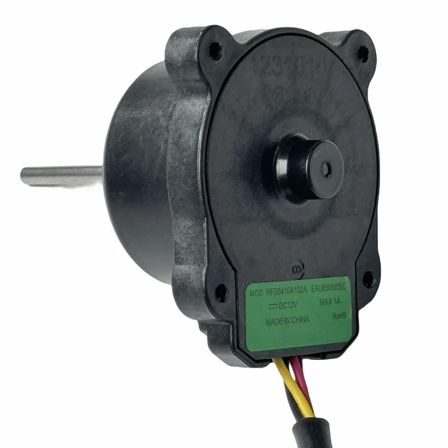 Alt view image 4 of 7 - EAU65058502 Refrigerator Condenser Fan Motor Assembly fit for LG Refrigerator, Replace AP7178309 PS16662422 EAP16662422,DC12V,MAX 1A,DC Voltage Evaporator Fan Motor