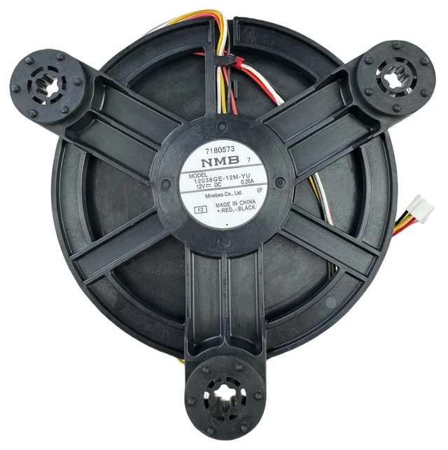 Alt view image 3 of 7 - for NMB 12038GE-12M-YU Cooling Fan 12V 0.26A 4-Wire Compatible with Haier Refrigerator Freezing Fan