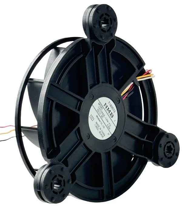 Alt view image 7 of 7 - for NMB 12038GE-12M-YU Cooling Fan 12V 0.26A 4-Wire Compatible with Haier Refrigerator Freezing Fan