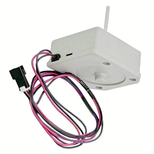 Alt view image 5 of 7 - ZWF-10-2 B03081032 Replacement DC Motor Fan,DC13.2V 2W Evaporator Fan Motor Blower Motor Compatible with MeiLing&Ronshen Double Door Refrigerator 2 Year