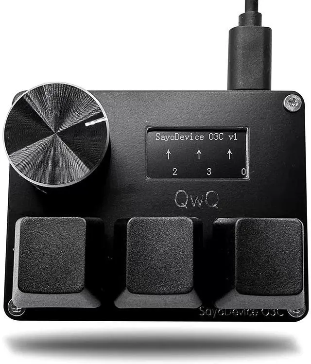 Main image of O3C SayoDevice OSU O3C Rapid Trigger Hall Switches Magnetic GATERON Magnetic Axis/White Pressure: 32 - 50 gf -Black