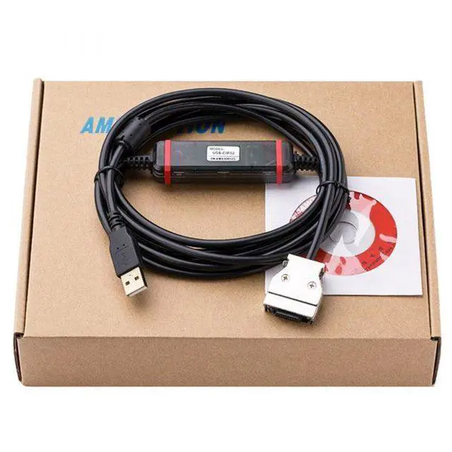 Alt view image 2 of 3 - USB-CIF02 for Omron Plc CPM1 CPM1A/2A CQM1 C200HS C200HX/HG/HE Communication Cable