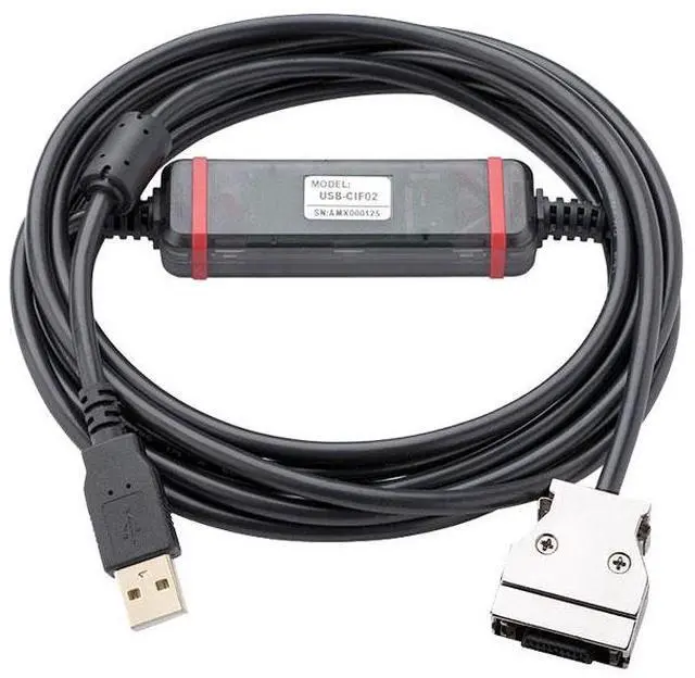 Main image of USB-CIF02 for Omron Plc CPM1 CPM1A/2A CQM1 C200HS C200HX/HG/HE Communication Cable