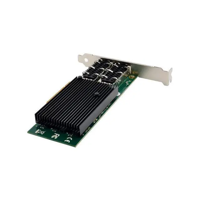 Alt view image 3 of 4 - Mellanox ConnectX-3 Dual Port 40GbE QSFP+ Server Network Card PCIe 3.0 x8, 40Gbps, RDMA, RoCE, 1µs Latency, for Data Center, HPC & Cloud