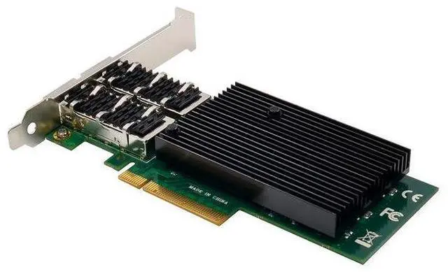 Alt view image 2 of 4 - Mellanox ConnectX-3 Dual Port 40GbE QSFP+ Server Network Card PCIe 3.0 x8, 40Gbps, RDMA, RoCE, 1µs Latency, for Data Center, HPC & Cloud