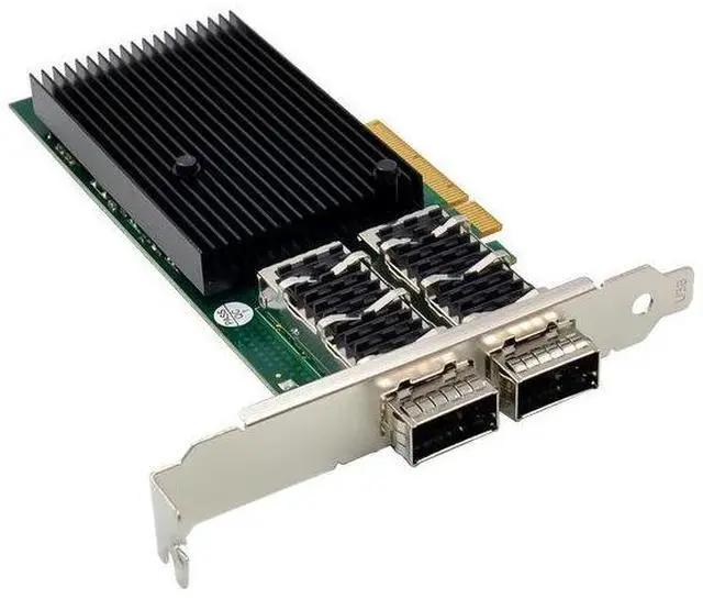 Alt view image 4 of 4 - Mellanox ConnectX-3 Dual Port 40GbE QSFP+ Server Network Card PCIe 3.0 x8, 40Gbps, RDMA, RoCE, 1µs Latency, for Data Center, HPC & Cloud
