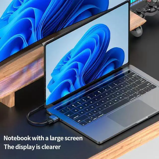 Alt view image 3 of 5 - DVI to VGA Cable 24+1, 1080P, Gold-Plated, for PC, Laptop, Graphics Card to Monitor, Projector & HDTV