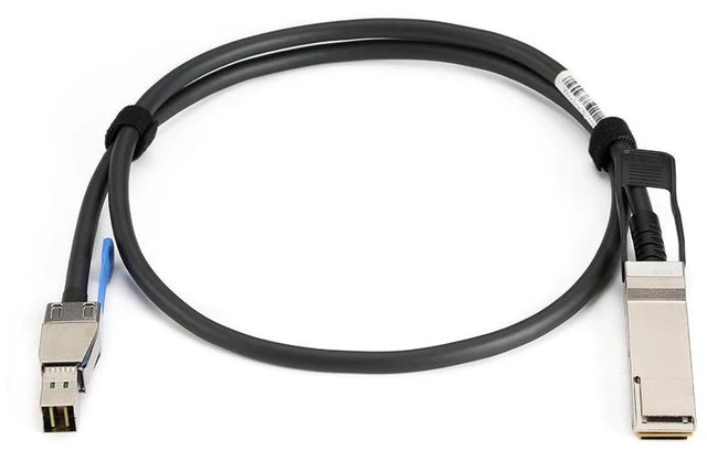 Alt view image 2 of 4 - QSFP+ to SFF-8644 High-Speed Cable 40Gbps, Passive Copper, for Server, Switch, Storage & HBA Adapter