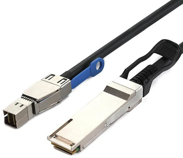 Main image of QSFP+ to SFF-8644 High-Speed Cable 40Gbps, Passive Copper, for Server, Switch, Storage & HBA Adapter