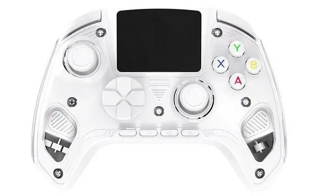 Main image of RG G01 Smart Game Controller 2.5D Smart Screen, Heart Rate Monitor, 6-Axis Gyro, Multi-Platform Support - white